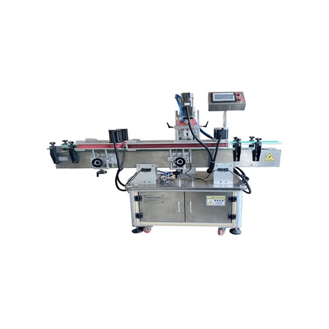 Аутоматска налепница са горњим налепницама за налепнице Равна машина за етикетирање са високом прецизношћу Козметика Дрессинг Цасе Машина за етикетирање у праху 
