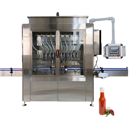 Аутоматска машина за пуњење филтера за филтрирање уља за јестиво / преносно уље у јелу / маслиново уље Машина за пуњење / флаширање / паковање боца / стакла 