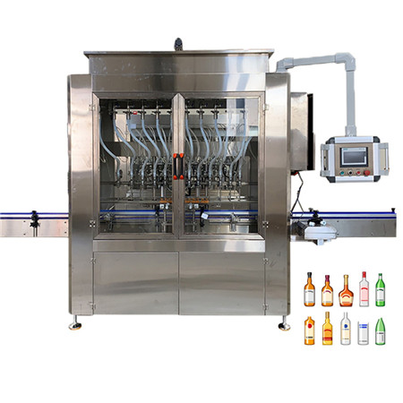 Аутоматска машина за пуњење уља Опрема за флаширање маслиновог уља 
