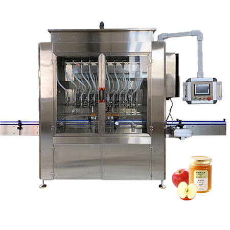 Аутоматска ПЛЦ контролисана серво клипна машина за пуњење течности у боце машина за пуњење уља са ИСО сертификатом за машину за паковање 
