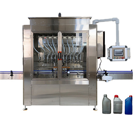 Аутоматско линеарно клипно / клипно уље за јело / јестиво уље / маслиново уље и пуњење машина за етикетирање 