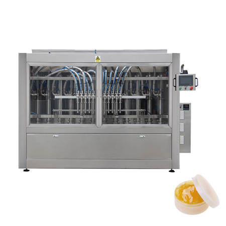 Аутоматска машина за флаширање креме / кикирикија / уља / џема / вискозне течности Парадајз паста Врућа сос Мед теглица Кечап машина за пуњење боца 