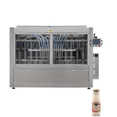 Аутоматска машина за пуњење / флаширање / паковање јестивих / кухињских / маслинових уља за кућне љубимце / стаклене боце 