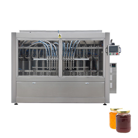 Фабричка аутоматска машина за производњу паковања од сокова од стаклених боца, пуњење, заптивање, етикетирање, паковање 