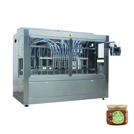 Аутоматска линеарна клипна притисна течна пластична боца Машина за пуњење уља за пуњење уља за подмазивање Машина за машину за паковање 