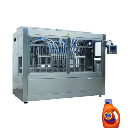 Машина за пуњење кинеског произвођача доброг квалитета Линеарни тип за пуњење боца од 100-5Л 