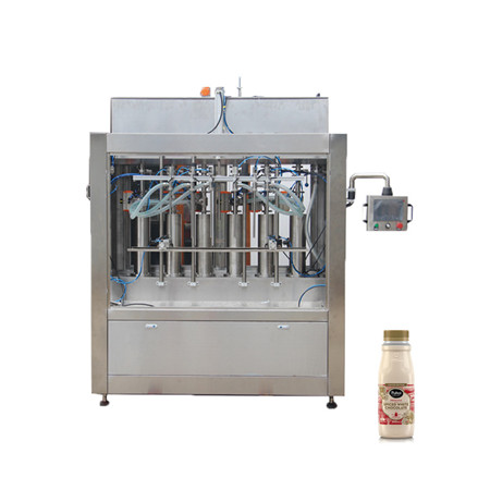 Аутоматска машина за флаширање стаклених флаша за течно чисто пиће, машина за флаширање минералне воде / газирано пиће са укусом, пуњење, фабрика за паковање 