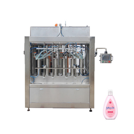 Аутоматска машина за пуњење течности у хемијске боце са 6 млазница 