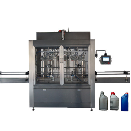 Аутоматска линија за производњу сокова Чиста вода / Цбд уље за јело / сос / мед / млеко / парадајз паста Машина за пуњење и затварање етикета 
